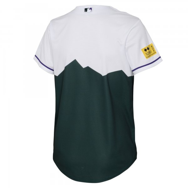 Youth Colorado Rockies Nike Green City Connect Replica Team Jersey