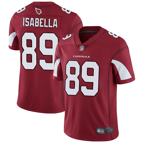 Arizona Cardinals #89 Andy Isabella Red Team Color Men's Stitched NFL Vapor Untouchable Limited Jersey