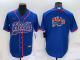 Men's Buffalo Bills Blank Royal Stitched Baseball Cool Base Jersey