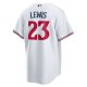 Men's Minnesota Twins Royce Lewis Nike White Replica Player Jersey