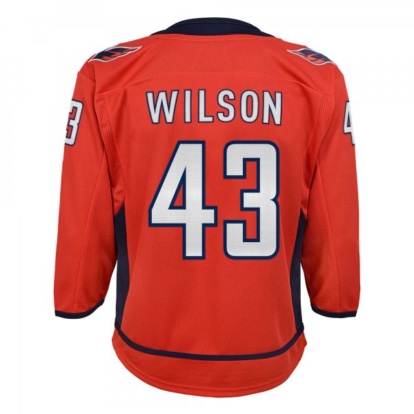 Youth Washington Capitals Tom Wilson Red 2022/23 Premier Player Jersey