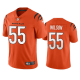 Men's Cincinnati Bengals #55 Logan Wilson Orange 2021 Vapor Limited Jersey