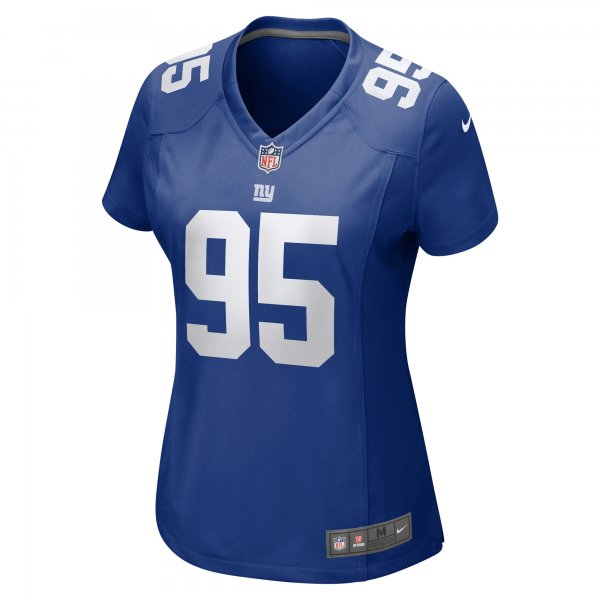 Women's New York Giants Jordon Riley Nike  Royal Team Game Jersey