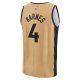 Men's Toronto Raptors Scottie Barnes Fanatics Gold Fast Break Jersey - City Edition