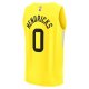 Youth Utah Jazz Taylor Hendricks Fanatics Yellow  Fast Break Replica Jersey - Icon Edition