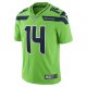 Men's Seattle Seahawks DK Metcalf Nike Neon Green Vapor Limited Player Jersey