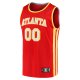 Youth Atlanta Hawks  Fanatics Red Fast Break Custom Jersey - Icon Edition