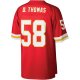 Men's Kansas City Chiefs Derrick Thomas Mitchell & Ness Red Legacy Replica Jersey