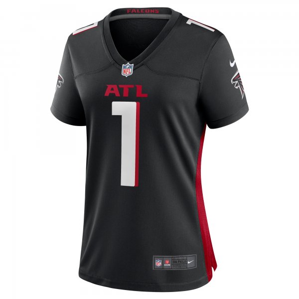 Women's Atlanta Falcons Jeff Okudah Nike Black Game Player Jersey