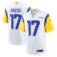 Men's Los Angeles Rams Puka Nacua Nike White Game Jersey