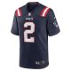 Men's New England Patriots Jalen Mills Nike Navy Game Player Jersey