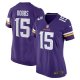 Women's Minnesota Vikings Joshua Dobbs Nike  Purple  Game Jersey