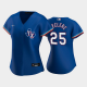 Women's Texas Rangers Royal Alternate 2020 #25 Jose Leclerc MLB Cool Base Jersey