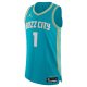 Men's Charlotte Hornets LaMelo Ball Jordan Brand Teal  Jersey - City Edition