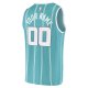 Youth Charlotte Hornets Fanatics Teal 2020 Fast Break Replica Custom Jersey - Icon Edition