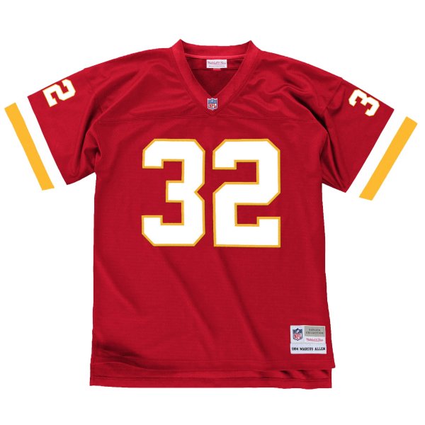 Men's Kansas City Chiefs Marcus Allen Mitchell & Ness Red 1994 Retired Player Legacy Replica Jersey