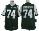 Nike New York Jets #74 Nick Mangold Green Team Color Men's Stitched NFL Game Jersey