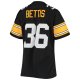 Women's Pittsburgh Steelers Jerome Bettis Mitchell & Ness Black 1996 Legacy Replica Jersey