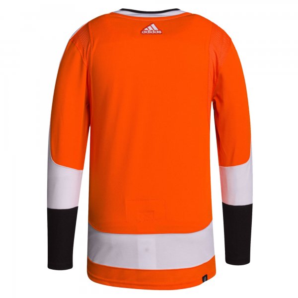 Men's Philadelphia Flyers adidas Orange Home Primegreen Blank Jersey