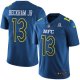 Nike New York Giants #13 Odell Beckham Jr Navy Youth Stitched NFL Limited NFC 2017 Pro Bowl Jersey