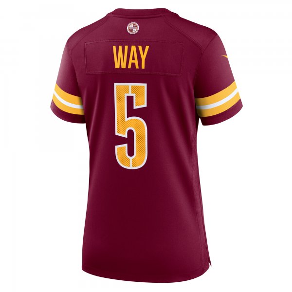 Women's Washington Commanders Tress Way Nike  Burgundy  Game Jersey