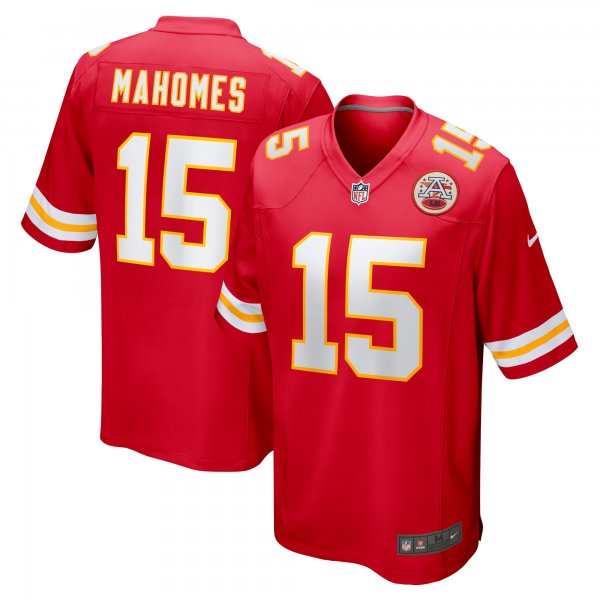 Men's Kansas City Chiefs Patrick Mahomes Nike Red Game Jersey