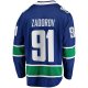 Men's Vancouver Canucks Nikita Zadorov Fanatics Blue Home Premier Breakaway Player Jersey