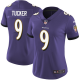 Nike Baltimore Ravens #9 Justin Tucker Purple Team Color Women's Stitched NFL Vapor Untouchable Limited Jersey