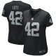 Women's Las Vegas Raiders Ronnie Lott Nike Black Game Retired Player Jersey