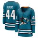 Women's San Jose Sharks Marc-Edouard Vlasic Fanatics Teal Home Breakaway Player Jersey