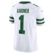 Men's New York Jets Ahmad Sauce Gardner Nike Legacy White Vapor F.U.S.E. Limited Jersey