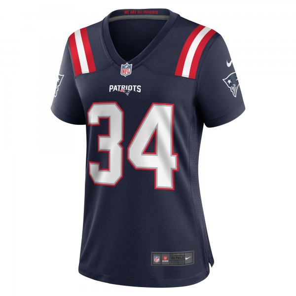 Women's New England Patriots Quandre Mosely Nike Navy Home Game Player Jersey