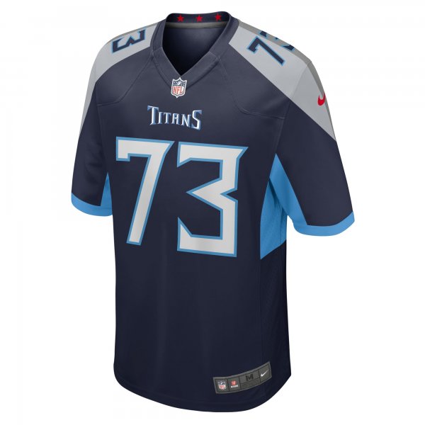 Men's Tennessee Titans Justin Murray Nike  Navy Team Game Jersey