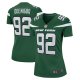 Women's New York Jets Ifeadi Odenigbo Nike Gotham Green  Game Jersey