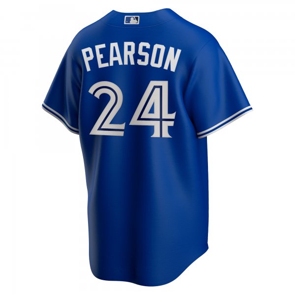 Men's Toronto Blue Jays Nate Pearson Nike Royal Replica Player Name Jersey