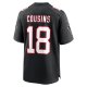 Men's Atlanta Falcons Kirk Cousins Nike Black Alternate Game Player Jersey