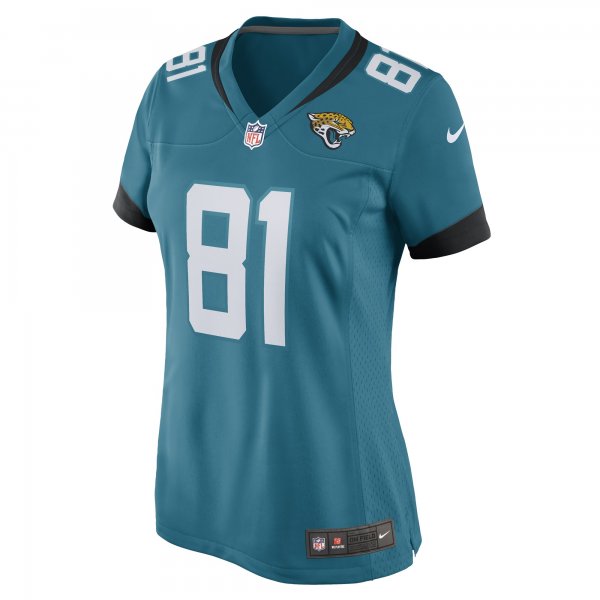 Women's Jacksonville Jaguars Seth Williams Nike Teal Game Player Jersey