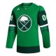 Men's Buffalo Sabres  adidas Kelly Green St. Patrick's Day Custom Jersey