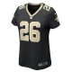 Women's New Orleans Saints Eno Benjamin Nike  Black Team Game Jersey