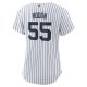 Women's New York Yankees Carlos Rodon Nike White/Navy Home Official Player Jersey