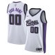 Unisex Sacramento Kings  Nike White Swingman Custom Jersey - Association Edition