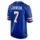 Men's Buffalo Bills Taron Johnson Nike Royal Game Jersey