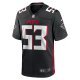 Men's Atlanta Falcons Nate Landman Nike  Black Team Game Jersey