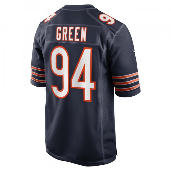 Men's Chicago Bears Rasheem Green Nike Navy Game Jersey