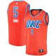 Youth Oklahoma City Thunder Luguentz Dort Fanatics Orange Fast Break Replica Player Jersey - Statement Edition