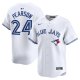 Men's Toronto Blue Jays #24 Nate Pearson Nike White Home Limited Player Jersey