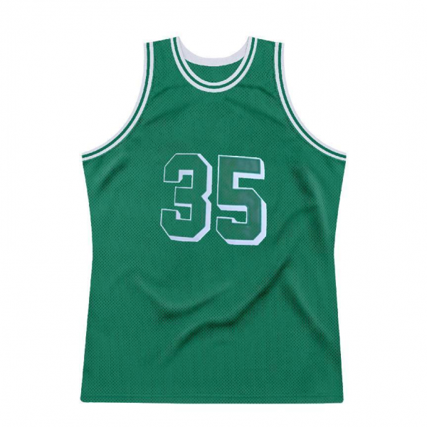 Men's Custom Kelly Green White Authentic Throwback Basketball Jersey