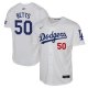 Youth Los Angeles Dodgers Mookie Betts Nike White Home Limited Player Jersey