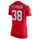 Women's New England Patriots Rhamondre Stevenson Nike Red Alternate Game Player Jersey