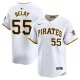 Men's Pittsburgh Pirates Jason Delay Nike White Home Limited Player Jersey